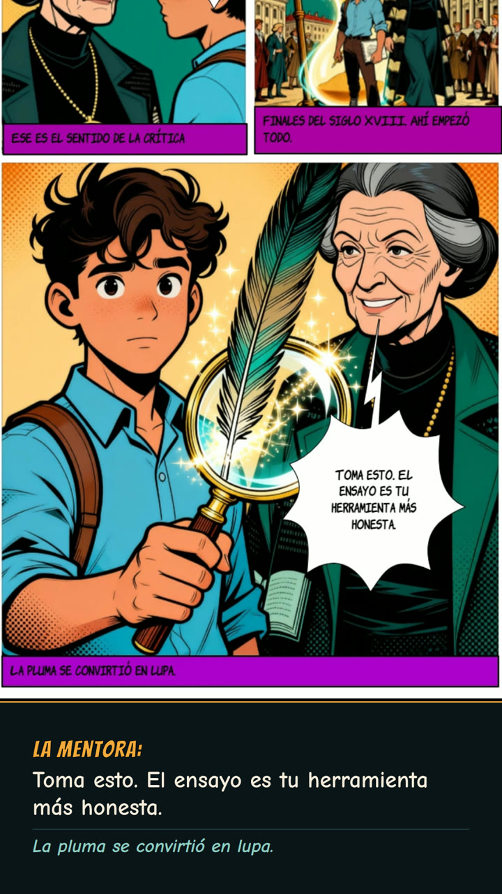 El libro de la crítica — motion comic | made with ngram