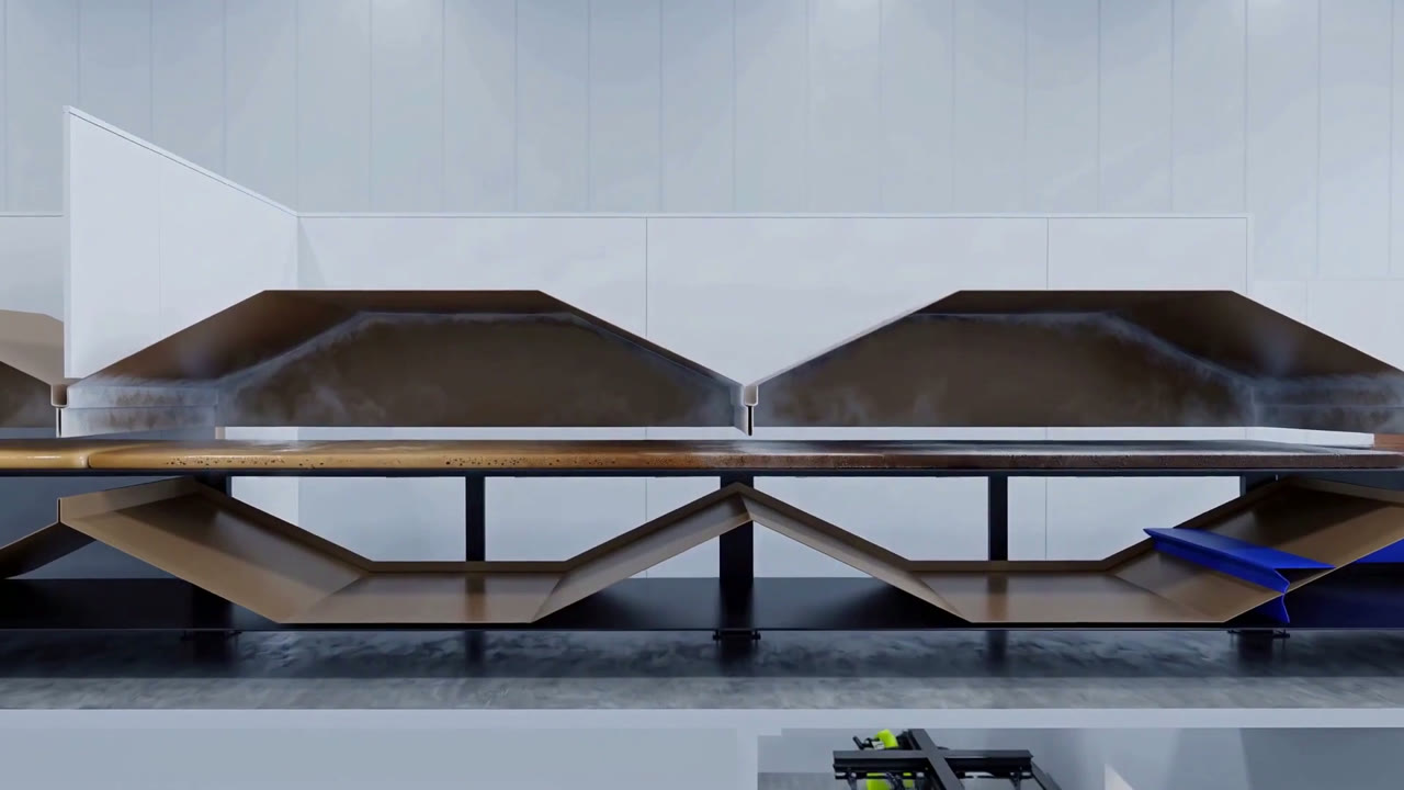Coffee Freeze-Drying Line: Deposition, Freezing, Crushing | made with ngram