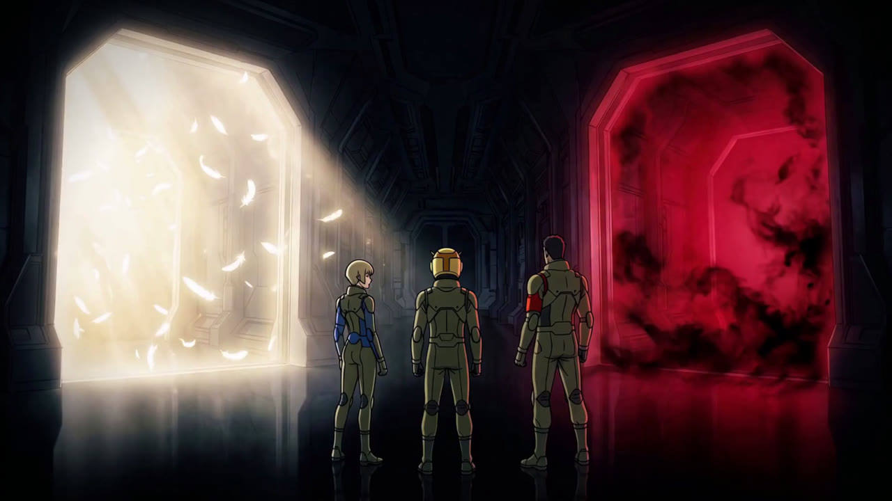 Strange Journey — Epoch (SMT anime edit) | ai video made with ngram