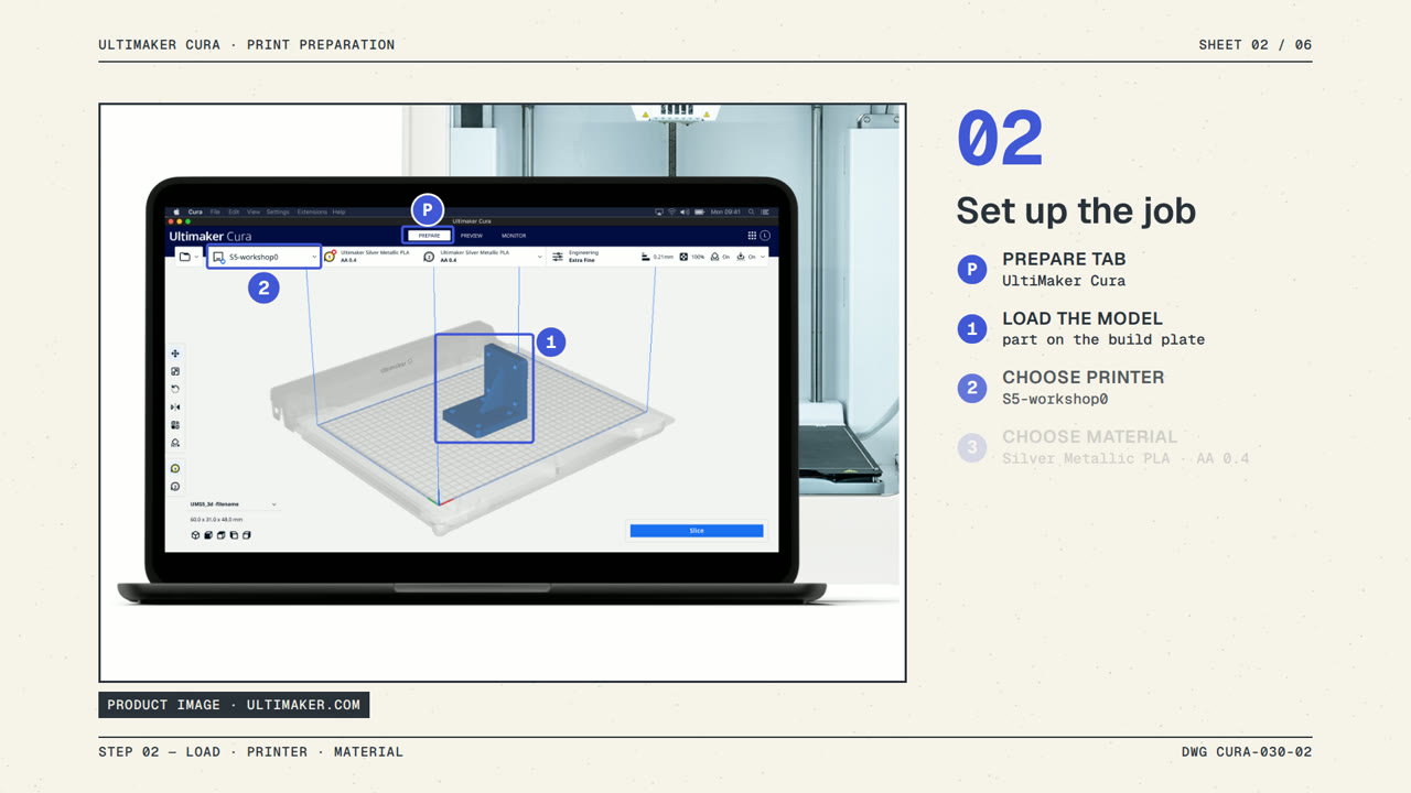 UltiMaker Cura — From Model to Print-Ready | made with ngram