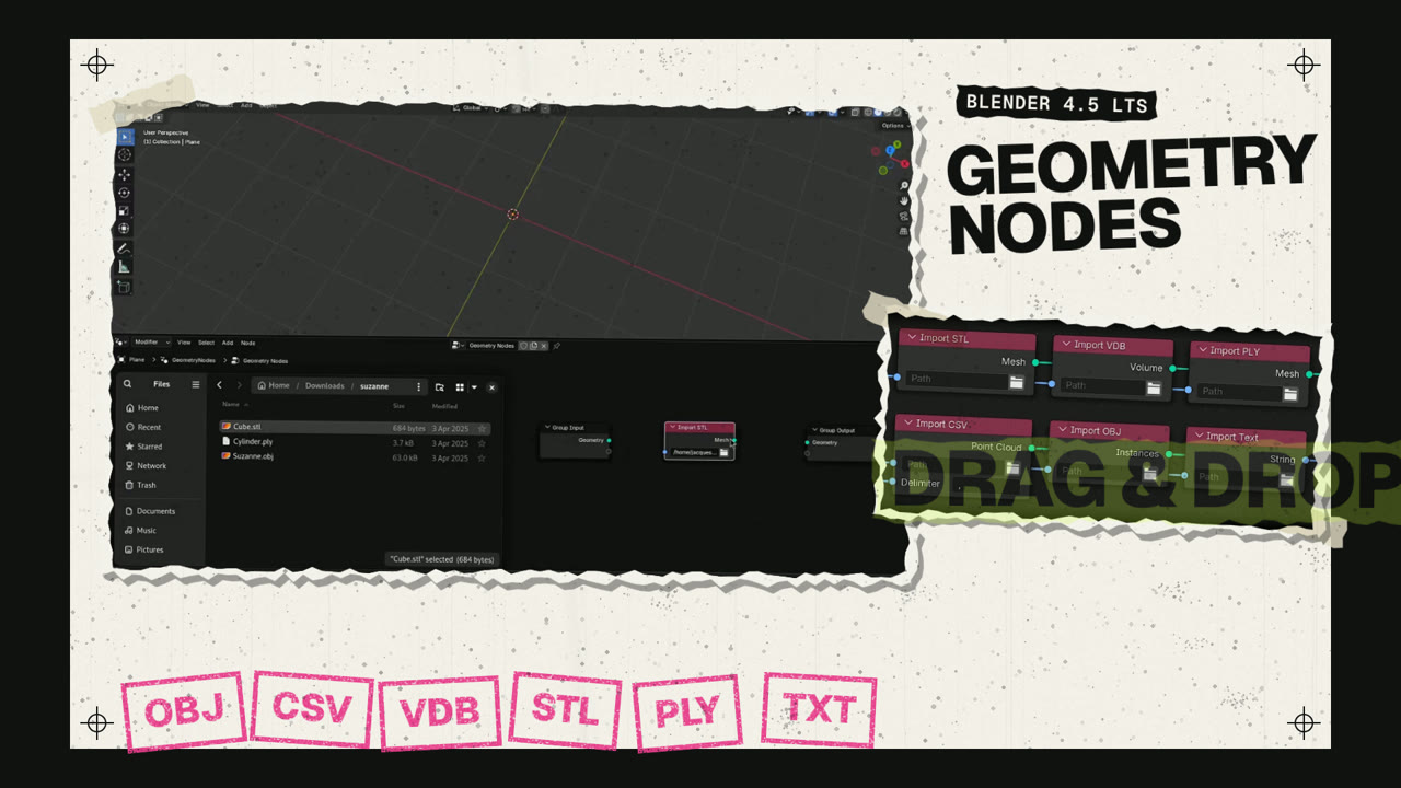 Blender 4.5 LTS — Bring Your Ideas Into the Scene | made with ngram