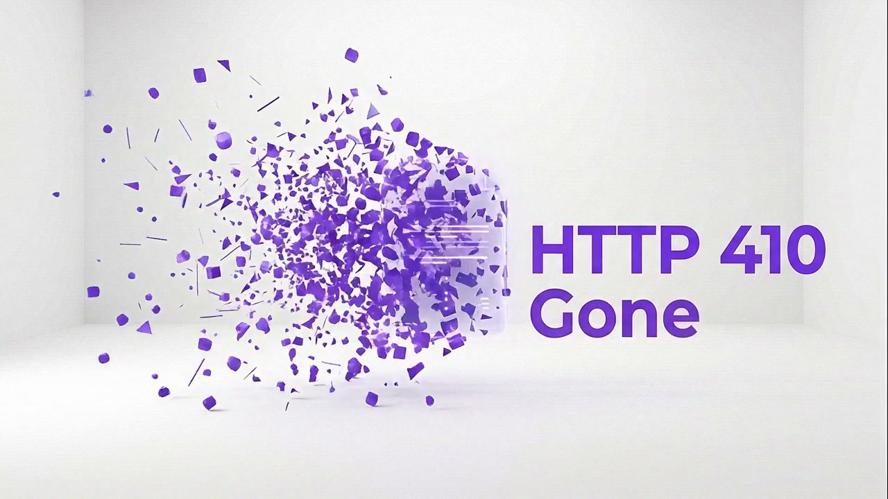 HTTP 410 vs 404: Why the Gone Status Code Matters | explainer video made with ngram