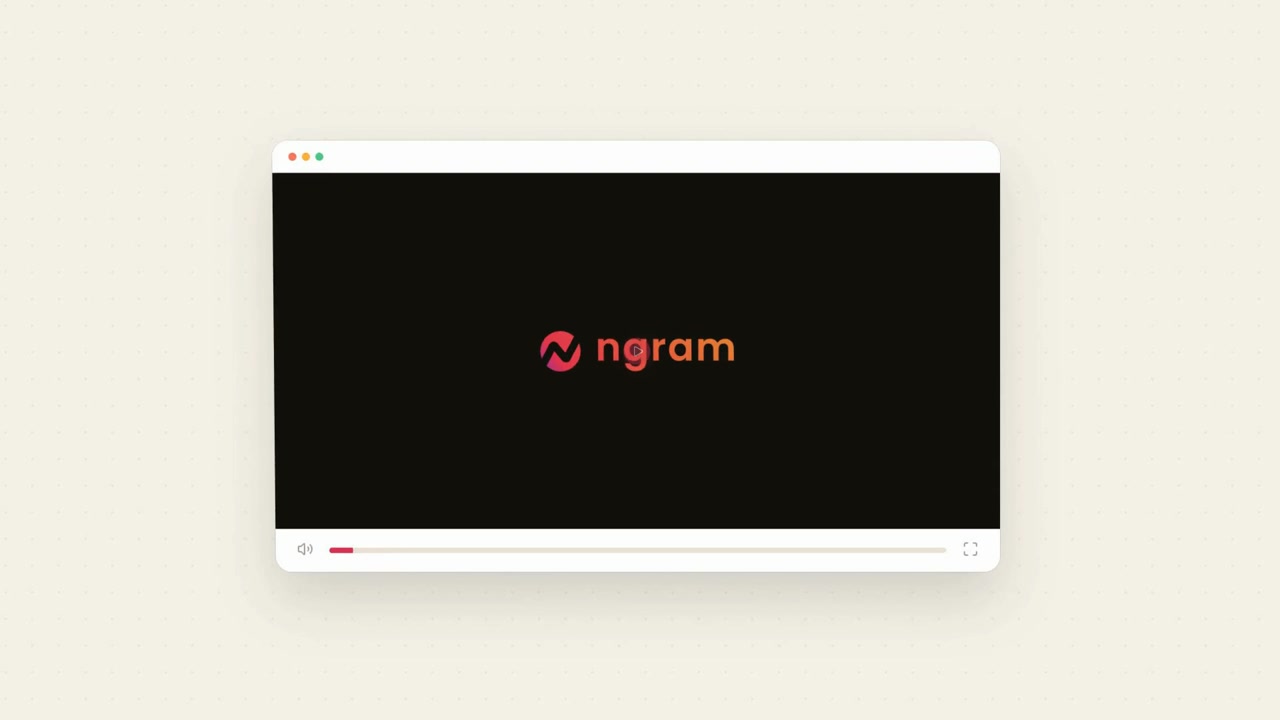 Ngram Video Creation Workflow Overview | explainer video made with ngram