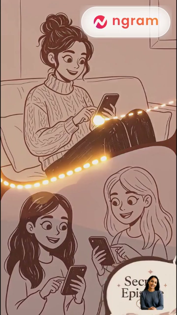 Secret Episode App Teaser | product launch teaser video made with ngram
