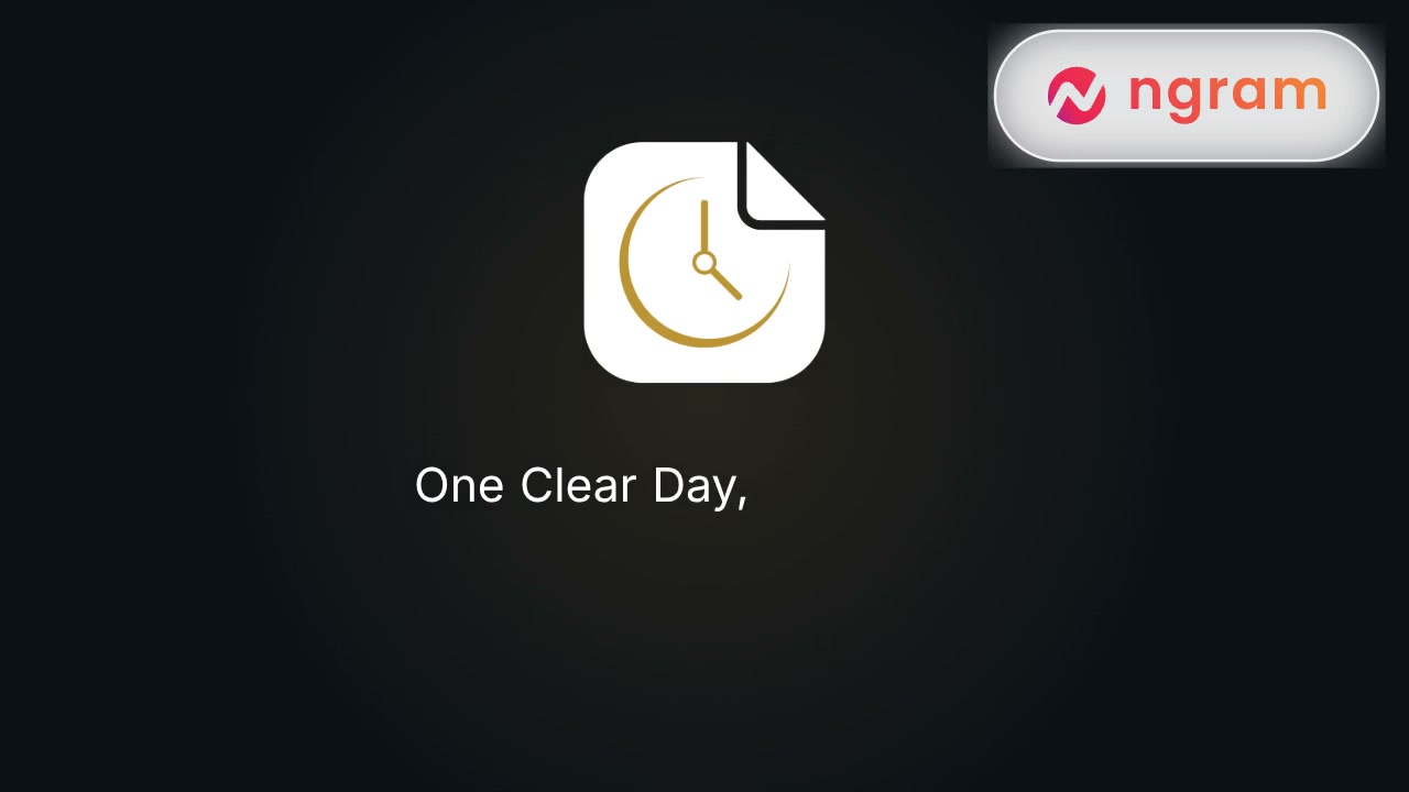 OCDay Video Script | product demo video made with ngram