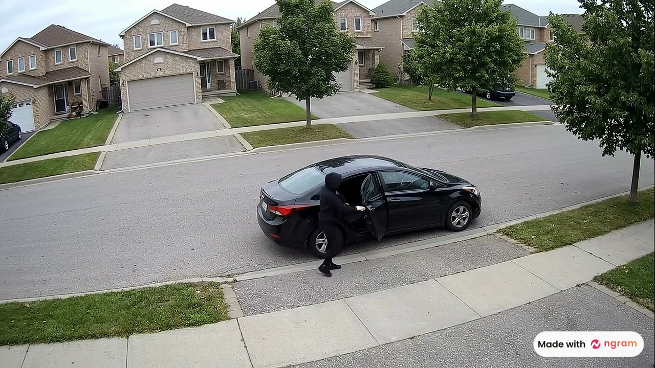 Woman Spraying Porch Video | ai video made with ngram