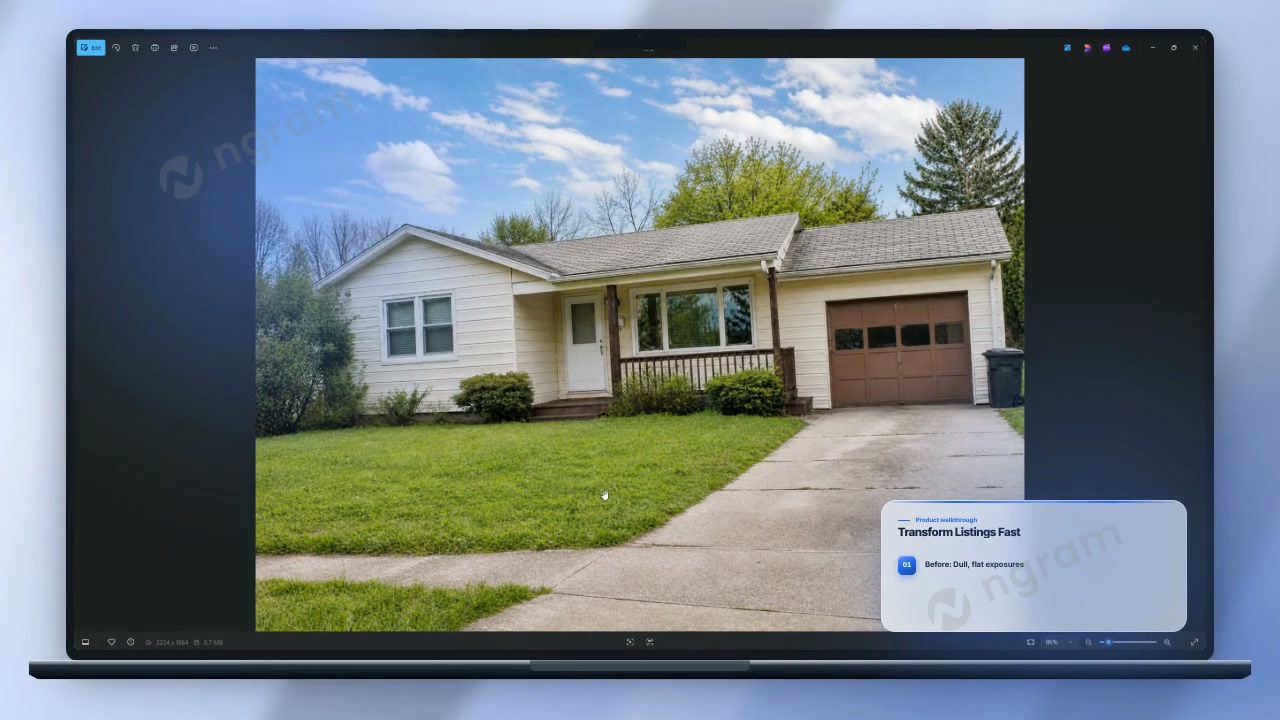 HomeHDR Product Demo Script | product demo video made with ngram