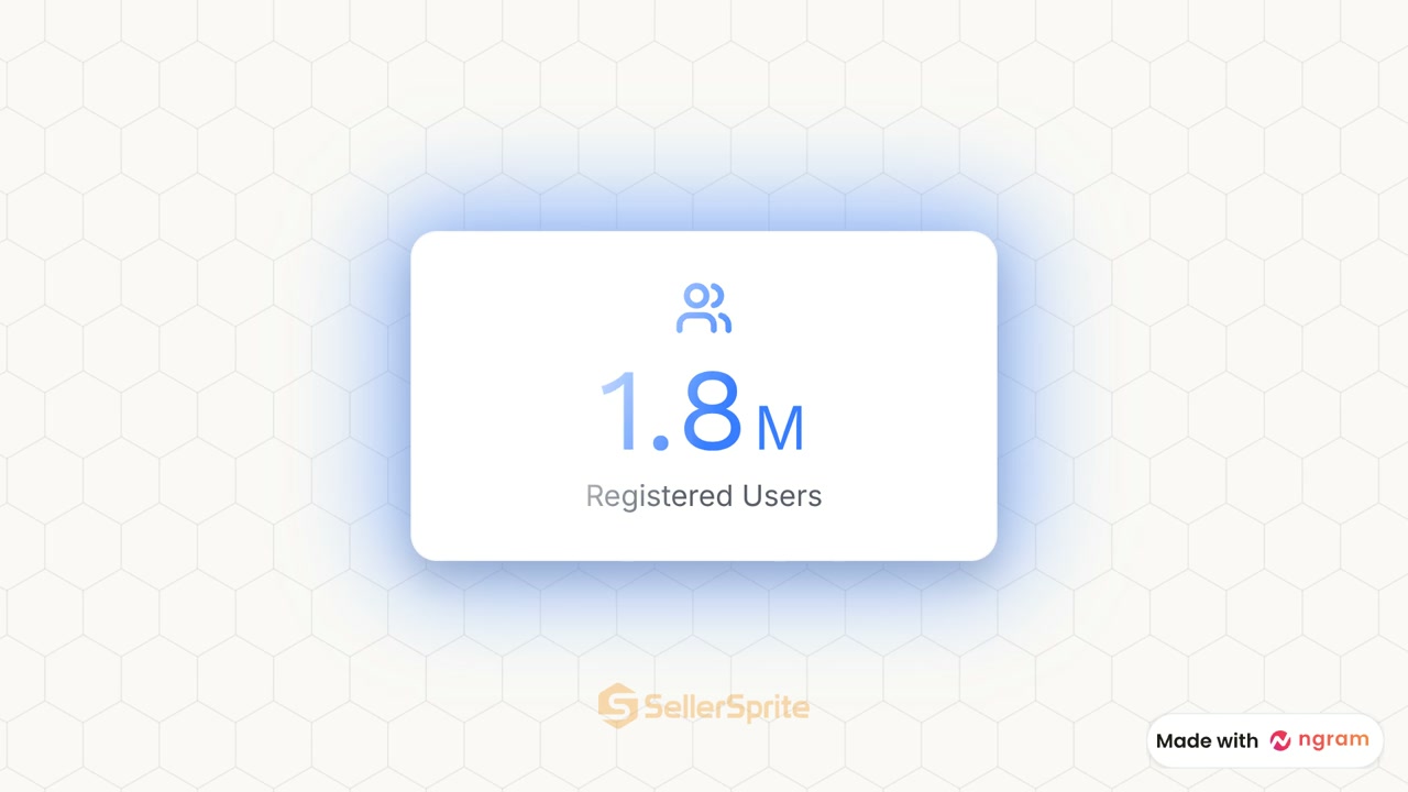 SellerSprite Product Explainer | saas explainer video made with ngram