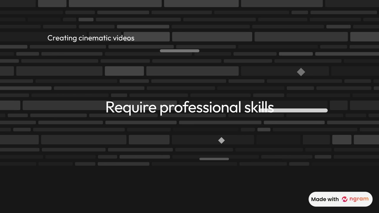 Motion-A Video Creation | saas explainer video made with ngram