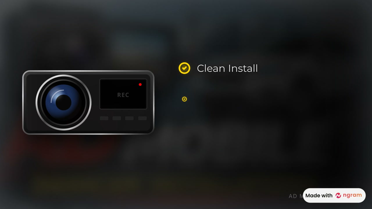 Mobile Dashcam Installation Script | ad creative video made with ngram