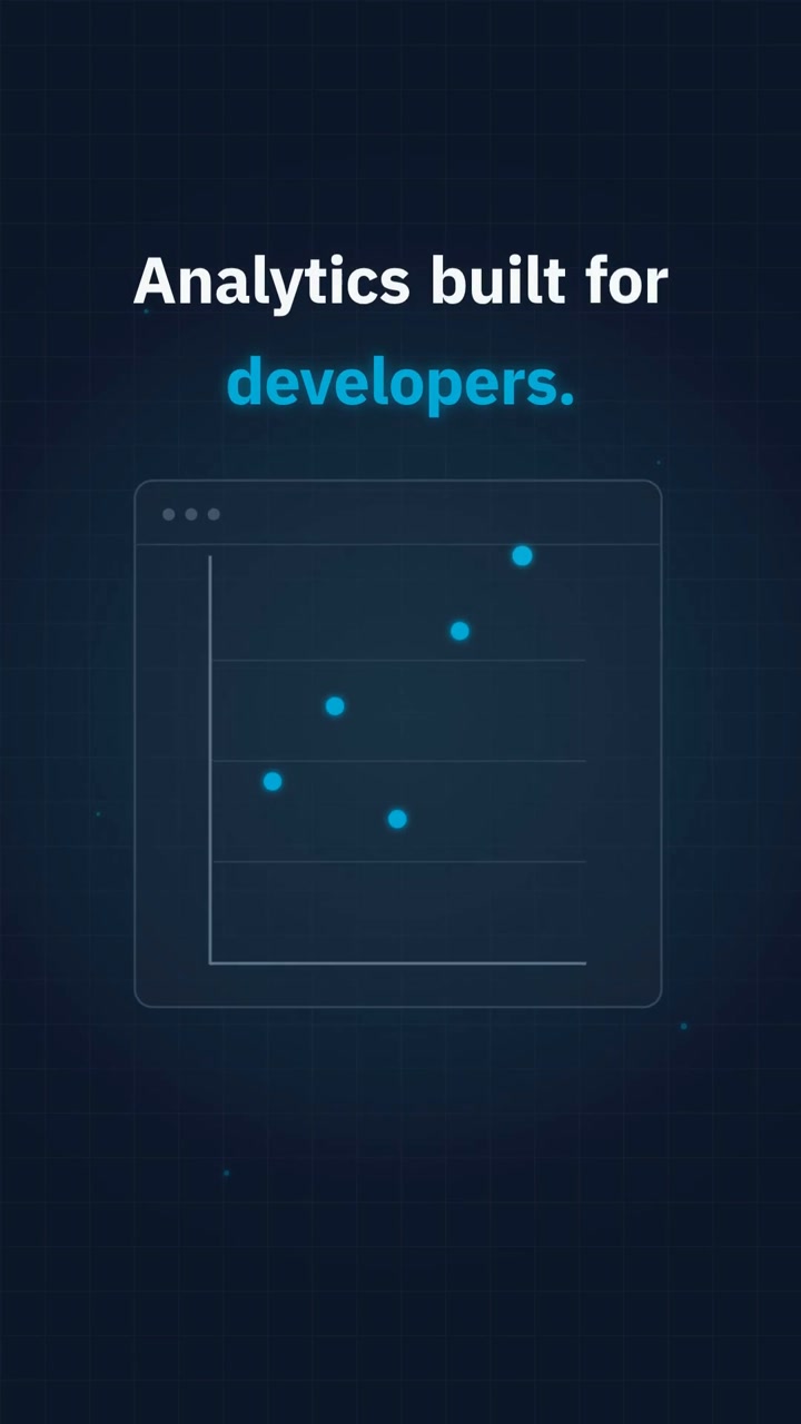 Analytics Built for Developers | saas explainer video made with ngram